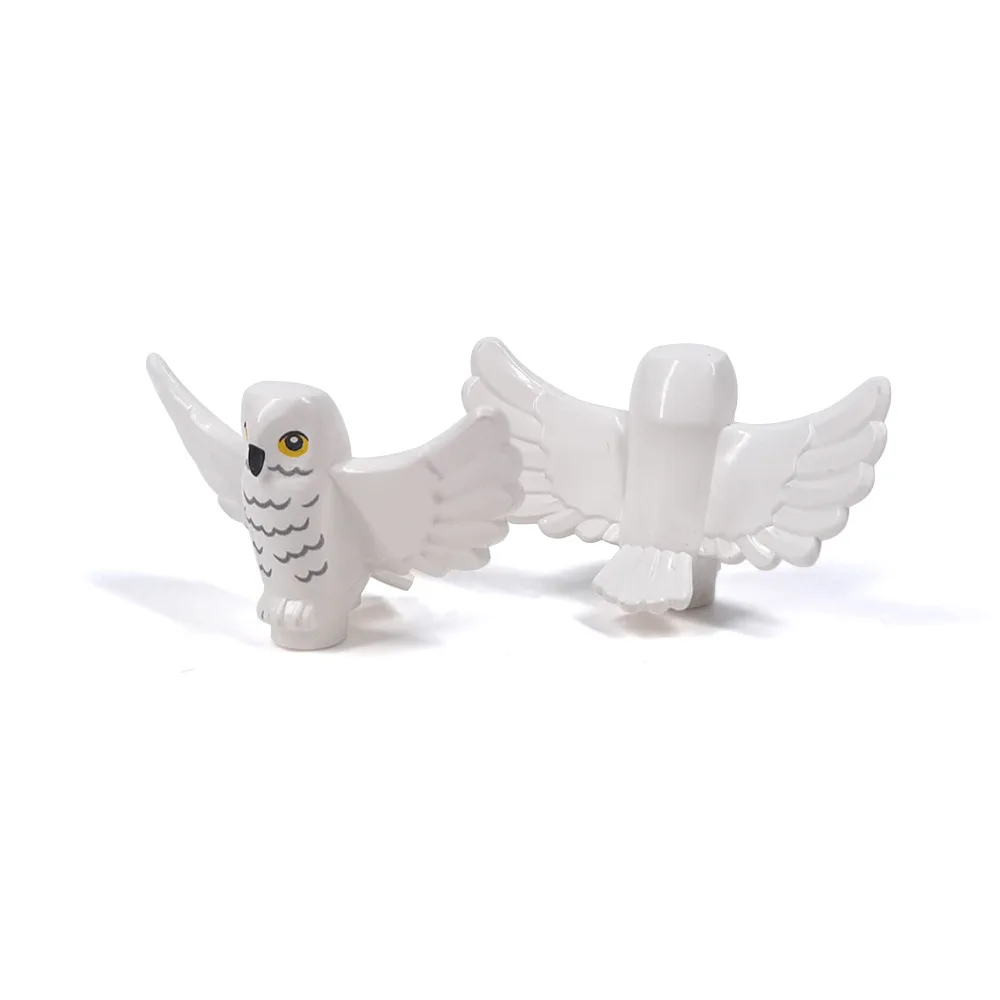 New Animal Spread The Wings White Owl 67871 MOC Building Blocks Zoo Pet Bricks Toys Compatible With LEGO