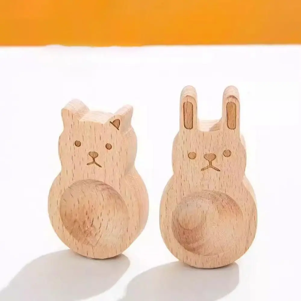 Eco-Friendly Wooden Aromatherapy Diffuser Fragrance Diffused Refreshing Air Essential Oil Diffuser Bear/Rabbit/Elephant Shape