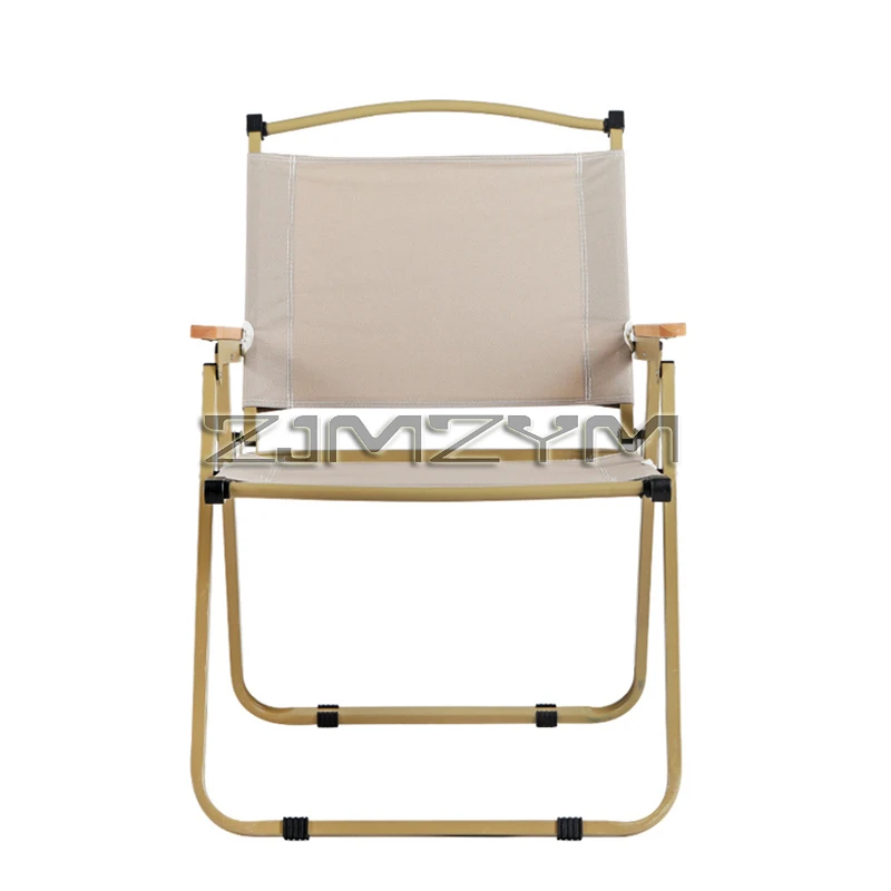 Camping Chair Portable Folding Chair High Load Foldable Travel Wood Chair Outdoor Picnic Relax Fishing Chair