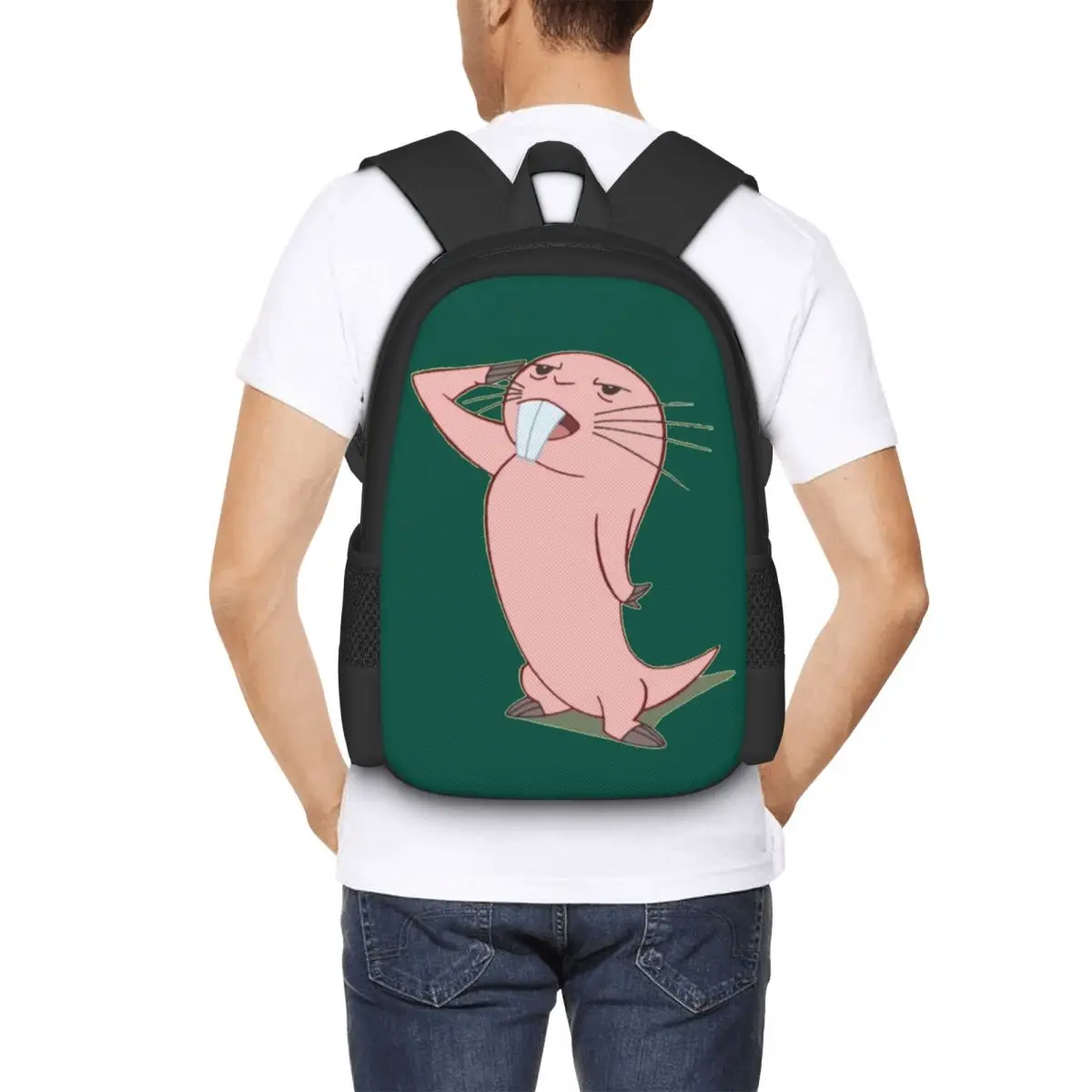 

Rufus Kim Possible Student Backpack School Bag Hiking Travel Daypack for Boys Girls Fashion Bookbag Shoulder Bags