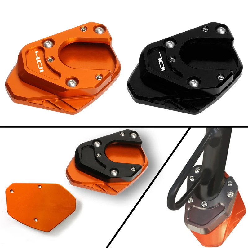 

Motorcycle Kickstand Enlarge Plate Side Stand Extension Pad Fit For Husqvarna Svartpilen 701/401 Enduro 2016-2018 Accessories
