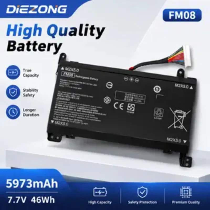 In Stock 14.6V 5973mAh High-Quality Laptop Battery for HP OMEN 17-an013TX 17-an014TX TPN-Q195 HSTNN-LB8B TPN-Q195 8922753-421