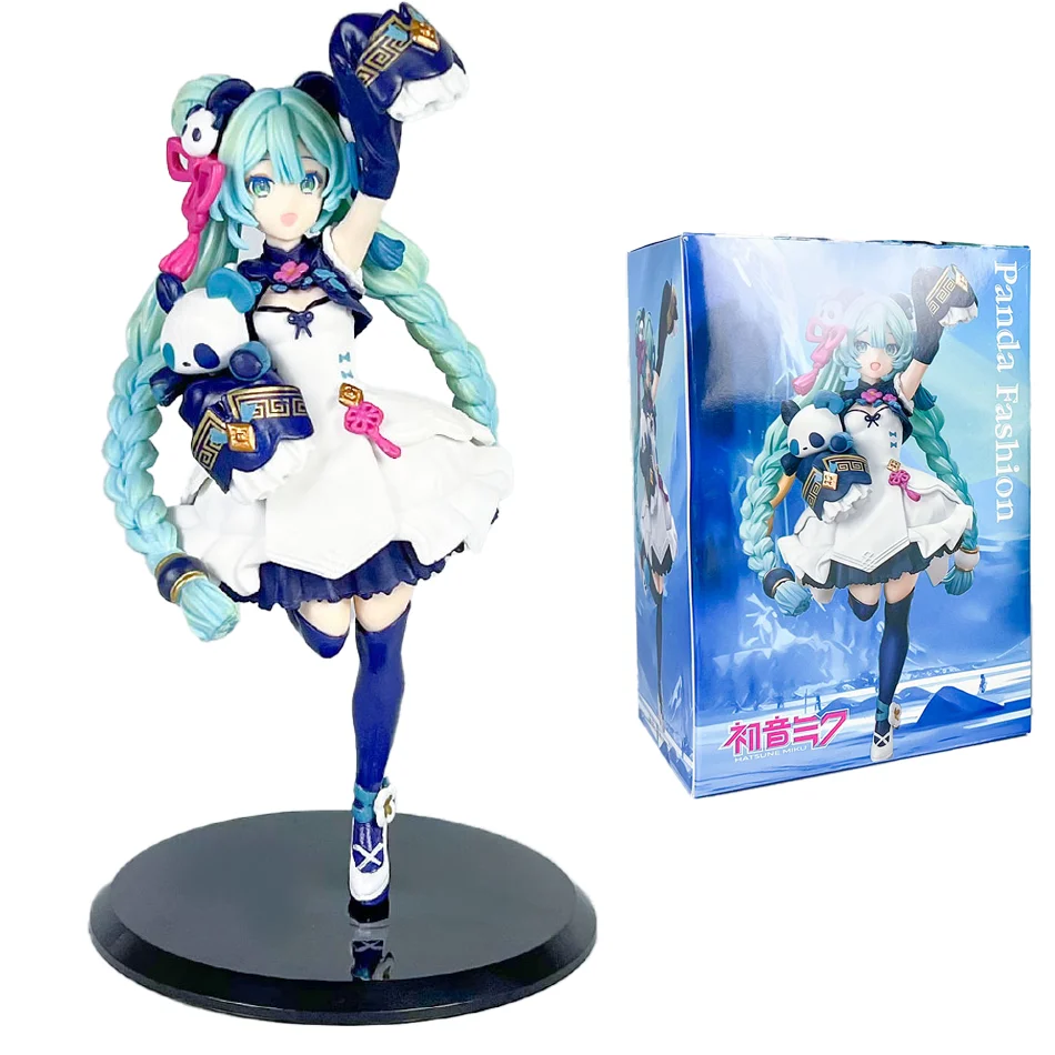 Figura Miku De 20 Cm – Estatua De Anime De Hatsune Miku De PVC, Coleccionable Para Decorar Y Regalar