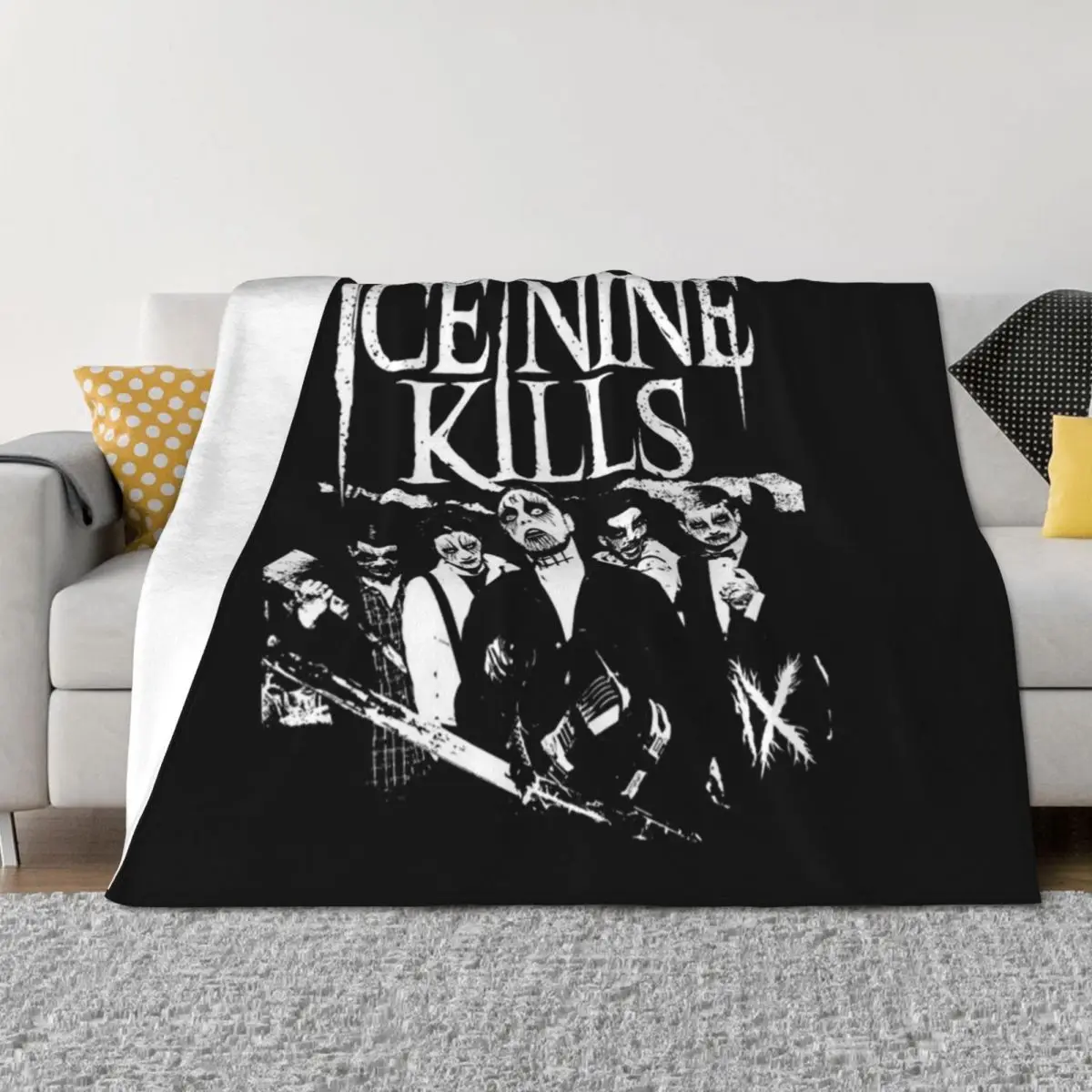 

member Of band and music band Throw Blanket Hair Moving Bed covers Sofa Blankets