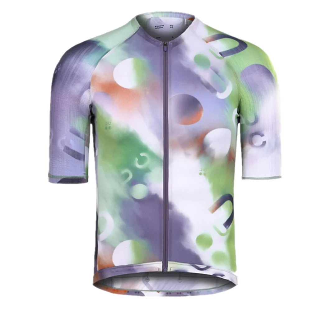 Universele Kleuren Mannen Wielertrui Korte Mouw Ademend Maillot Ciclismo Zomer Fiets Shorts Pak Road Mtb Bike Kleding