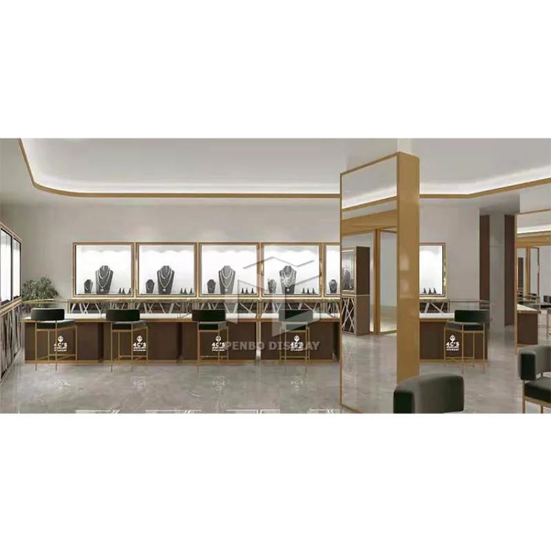 

2025customized. retail jewelry store glass counter furniture, high level jewellery shop furniture design sale