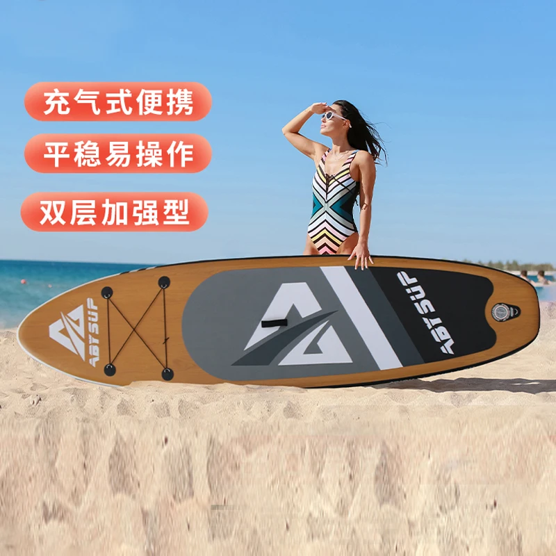 Inflatable paddle board water ski standing Surfboard swimming water board sup paddle board competitive floating board portable