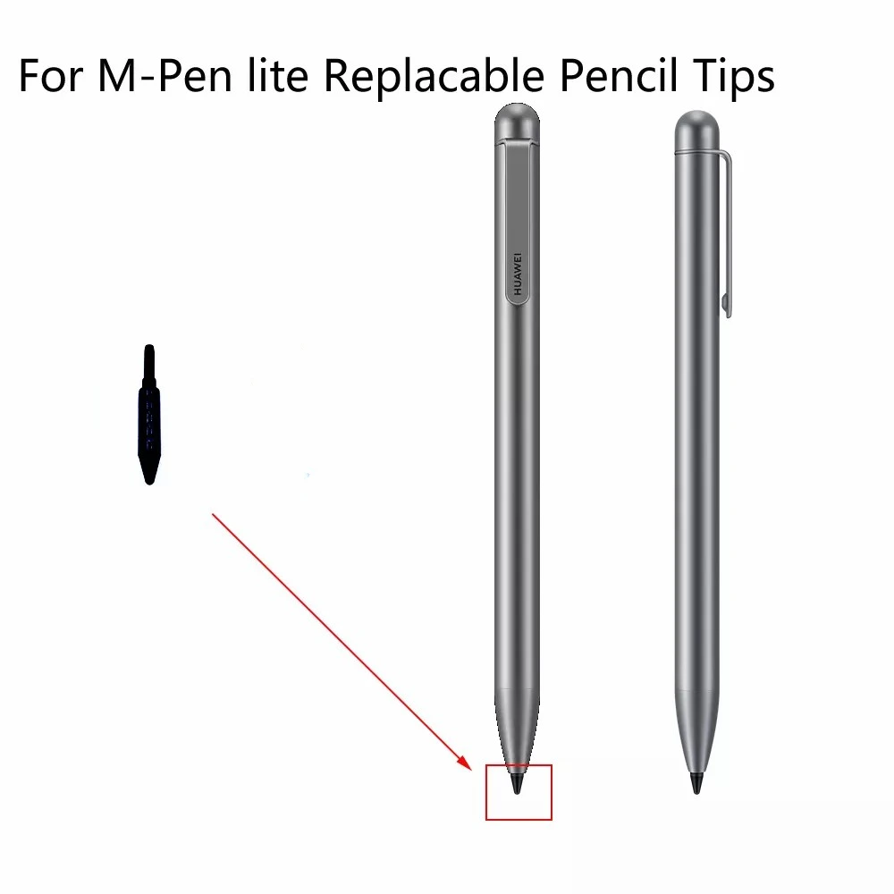 

Replacable Pencil Tips For Huawei M-Pen Lite Stylus AF63 Touch Pen Tip M5 Lite M6 C5 Matebook e 2019 NIB Pencil Tip