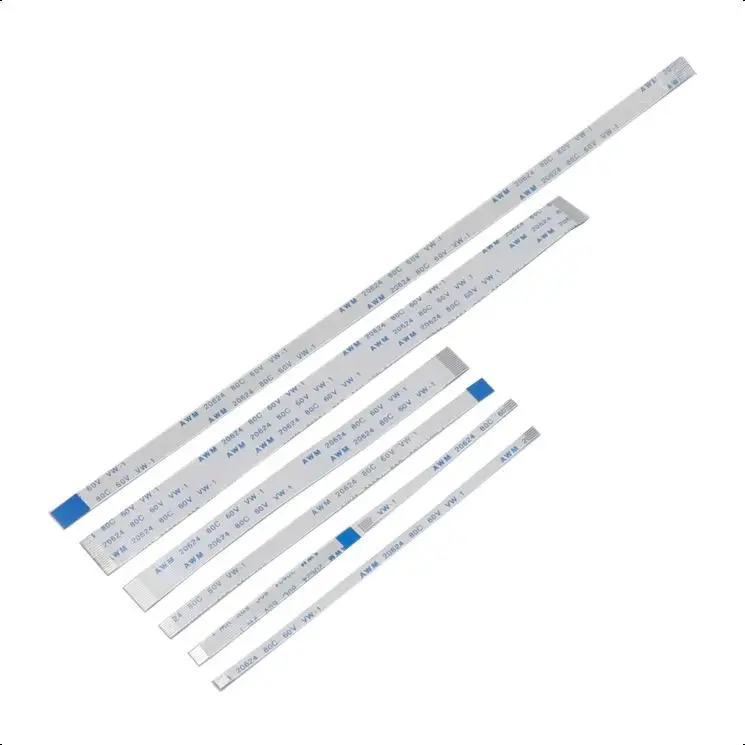 【10PCS】5CM 10CM 15CM 20CM FPC FFC Ribbon Flexible Flat Cable 4/6/8/10 ...