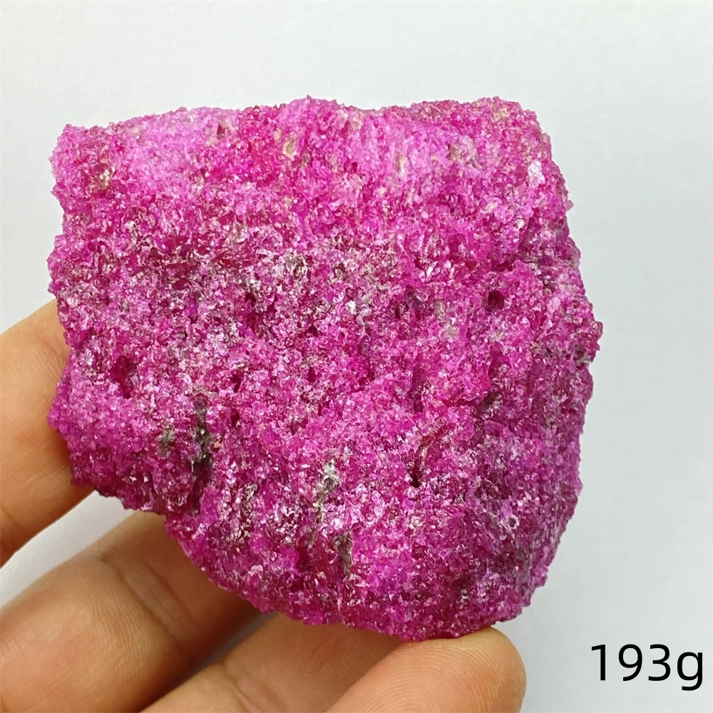 High Quality Pure Natural Sparkling Ruby ​​Crystal Rough Gemstone Ornaments For DIY Jewelry Making And Home Decoration