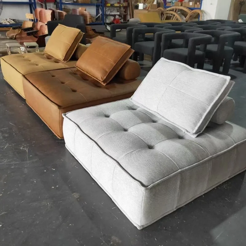 Nordic Expression Sofa Tofu Module Sofa Single Piedmont Creative Blogger Living Room Combined Kol Square Sofa