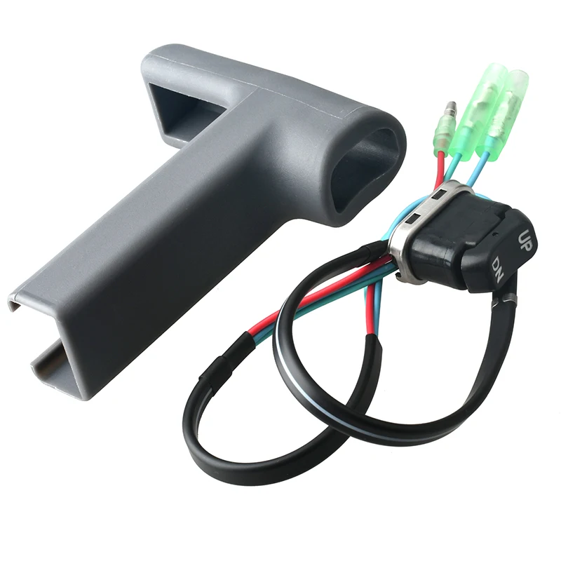 703-48222 البلاستيك مقبض الإسكان 703-82563-02 تقليم الميل التبديل لياماها سلسلة صندوق التحكم عن بعد Parsun F15-13010002W Seapro