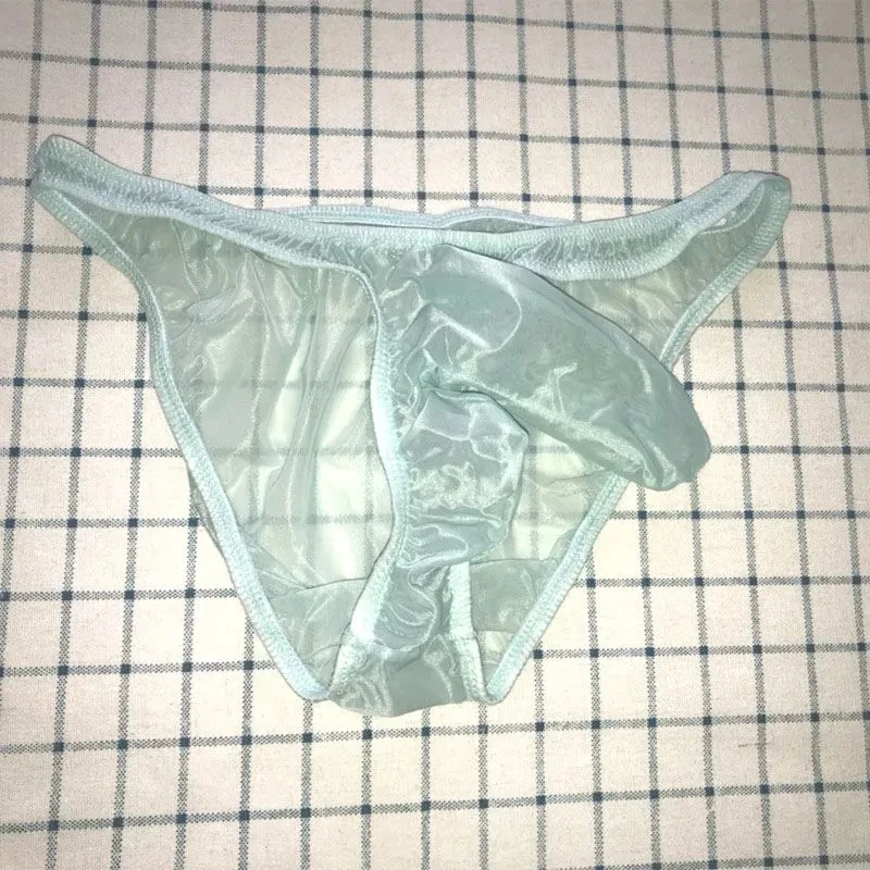 Man's Sexy Low Waist Elastic Net Mesh See Through Briefs Live Show Dance FKK Party DJ Club Bar Private