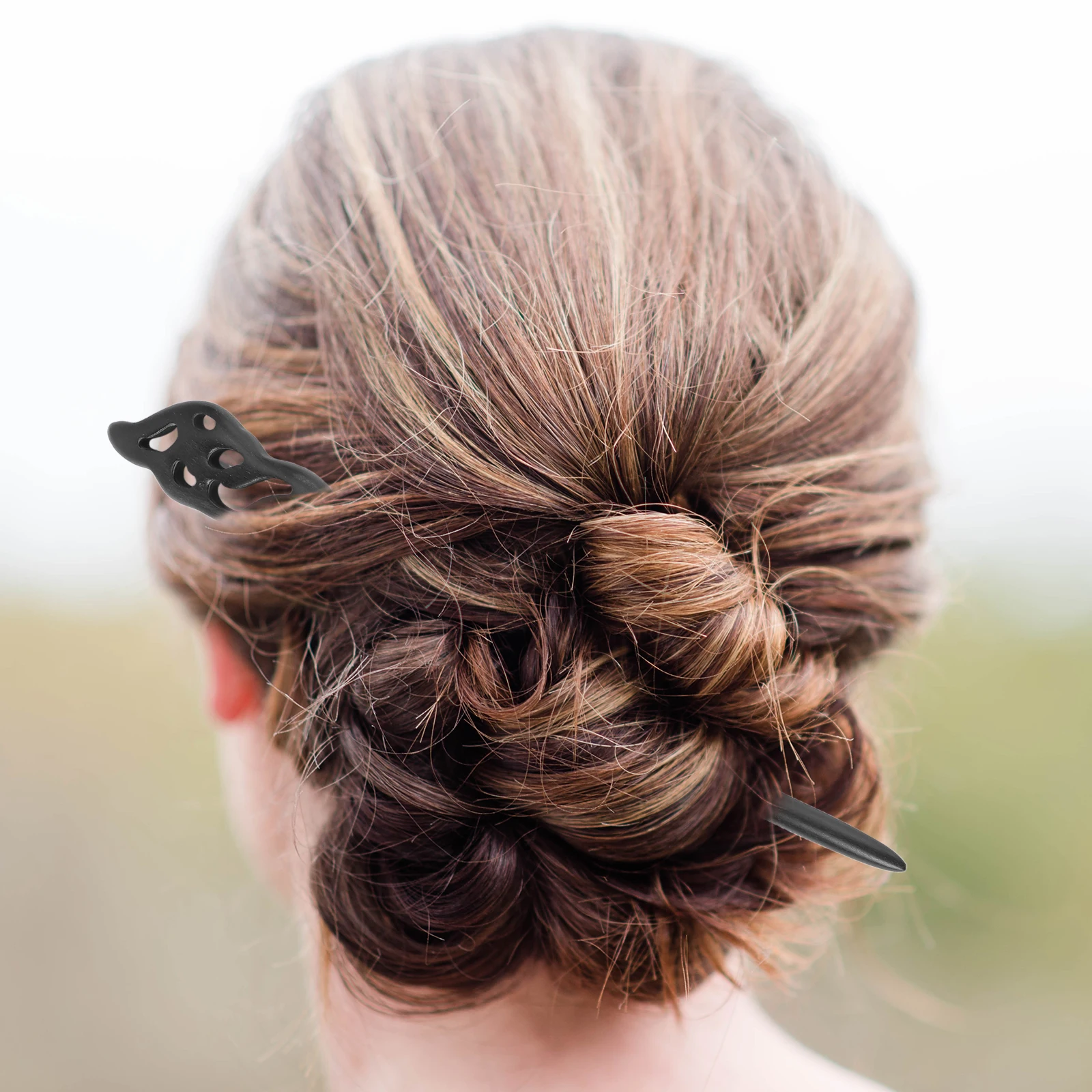 

Wood Hairpin Vintage Chignon Hair Chopsticks Bobby Pins Clips Women Smooth Shining Party Daily Wear Environmental Friendly