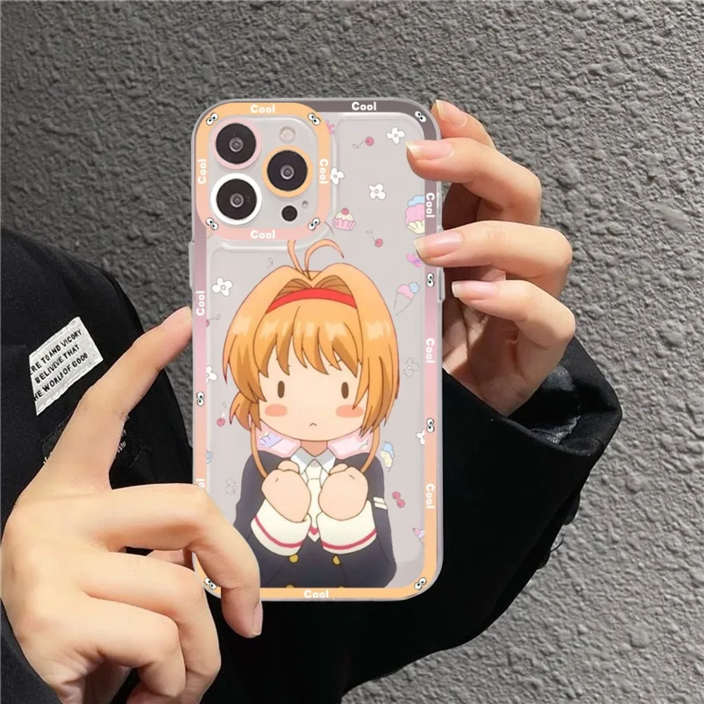 CardCaptor Sakura Anime Phone Case For Redmi 7 8 9 A For Redmi Note 5 7 8 9 10 11 Pro Max 4G 5G Funfas