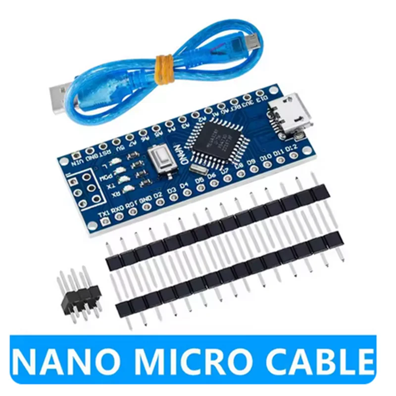 Nano 3.0 Controller Nano Ch340 Usb Driver Atmega328 Atmega 328P Nano Mini Usb Met De Bootloader Voor Arduino - afbeelding 1