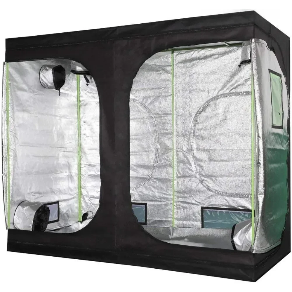 Grow Tent, Feet Mylar Grow Tent with Obeservation Window and Floor Tray for Indoor Plant Growing