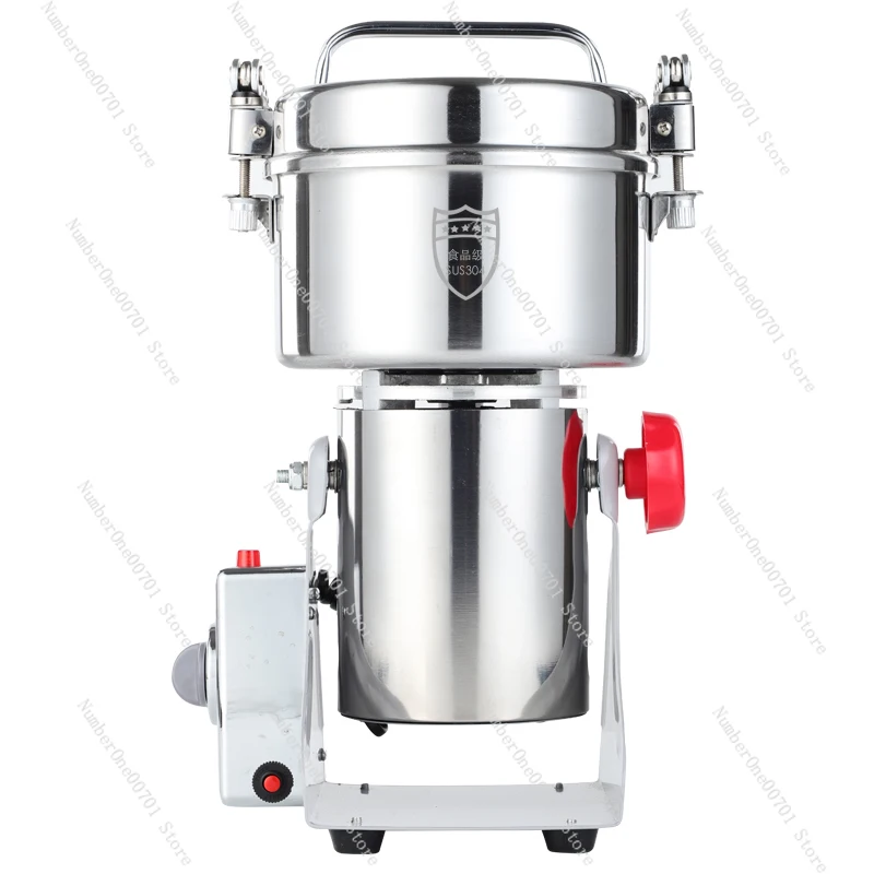 Chinese herbal medicine crusher Ultra-fine grinding household small electric dry mill Multifunctional crushing and crushing mill