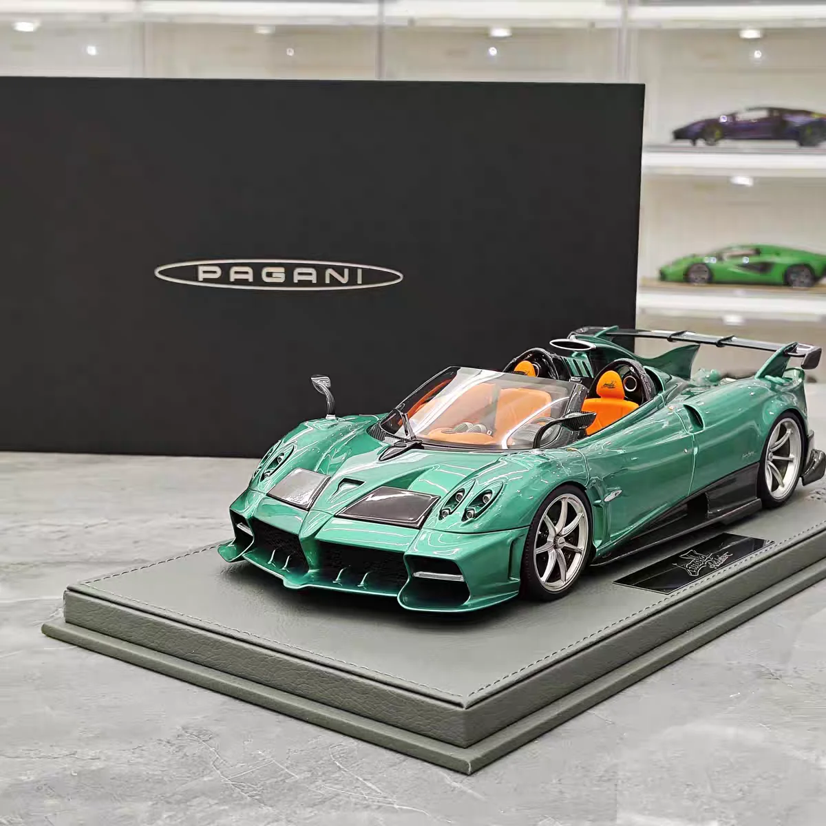 BBR 1/18 Pagani Imola résine véhicule à moteur modèles moulés sous pression voiture jouets Collection cadeaux de noël pour garçon