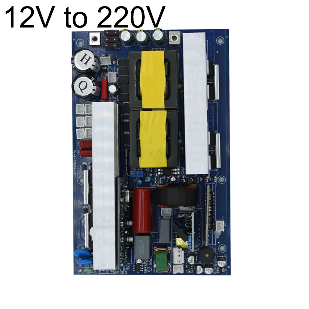 Pure Sine Wave Inverter Motherboard 50Hz 12V Input to 220V Output 800W Inverter Module Overload/Short-circuit Protection