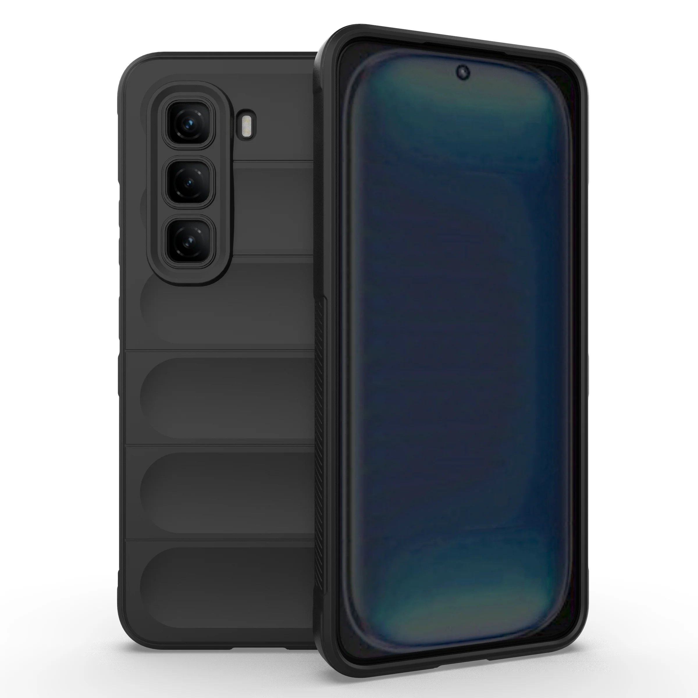 

Чехол для телефона HARUINO для Infinix HOT 50 I/50pro 4G — мягкий магнитный защитный чехол от падения с полной защитой края