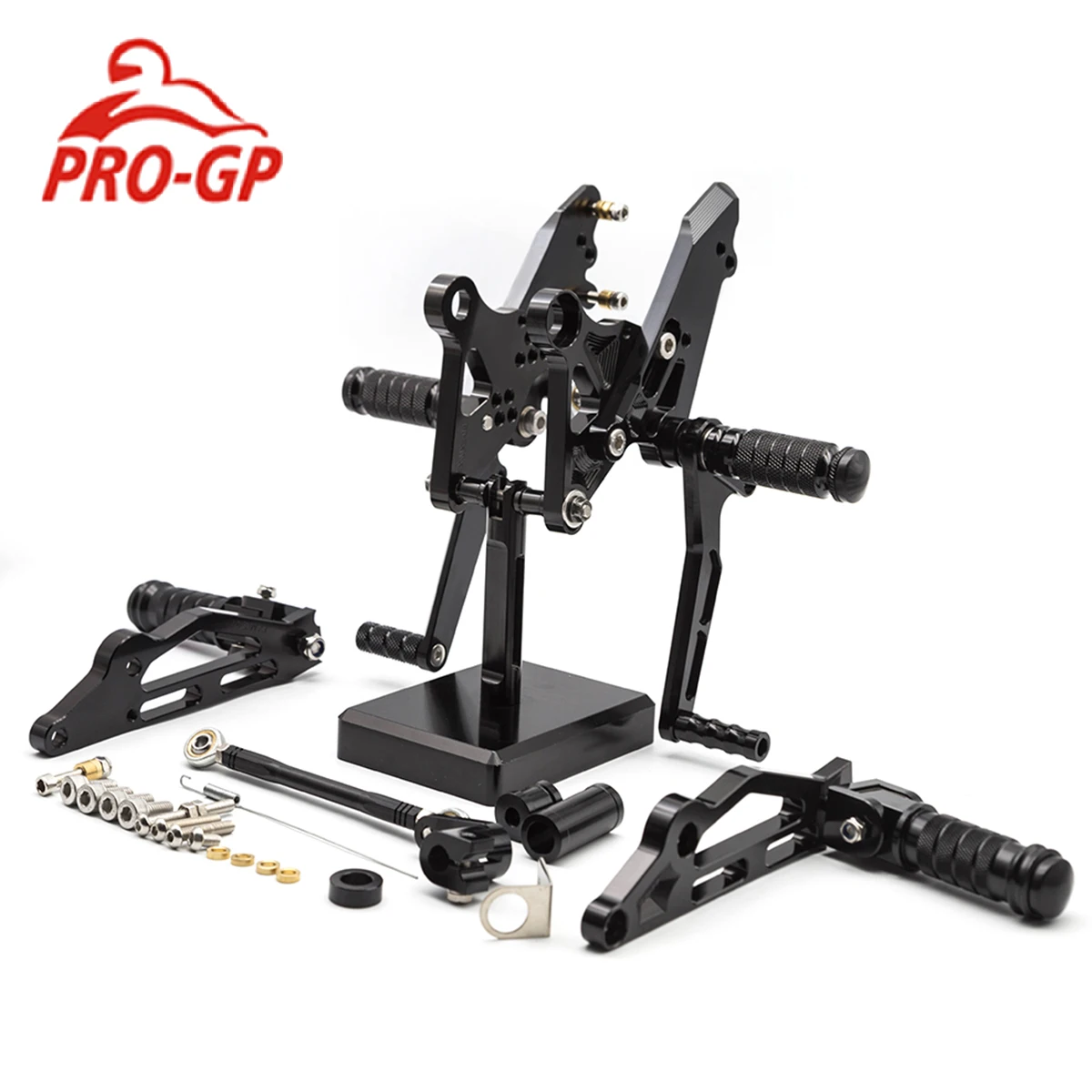 

Motorcycle Rearset Footrest For HONDA GROM MSX125 MS X125 2012-2016 Footpeg pedal Aluminum GP Shifter Rearset Foot peg Rear Set