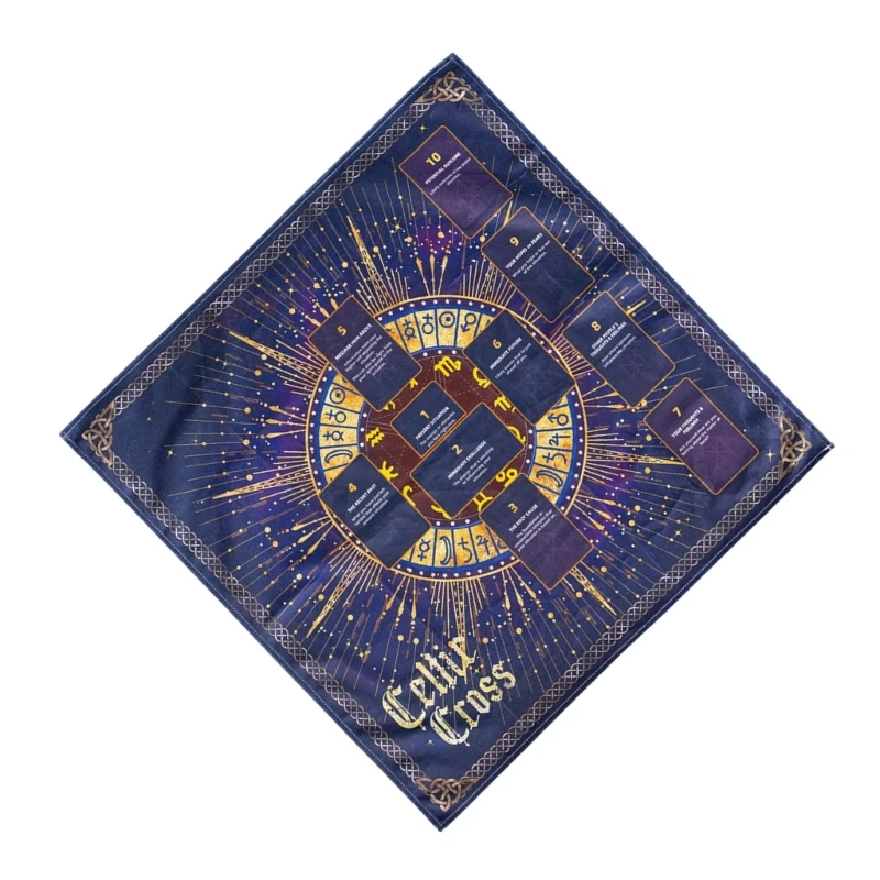 Tarots Cards Tablecloth Altars Cloth Oracles Divinations Board Game Accessories TOP quality