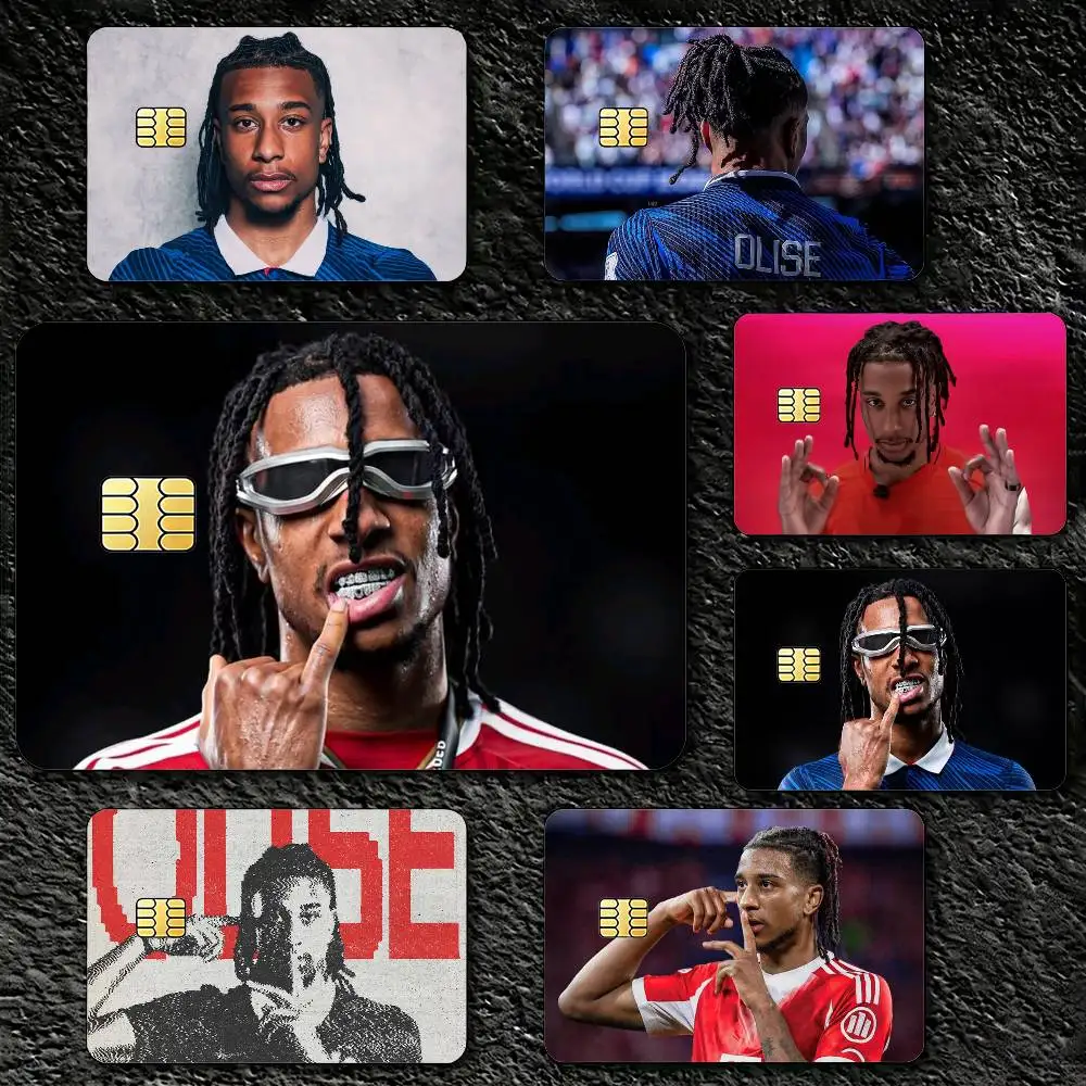 The King of Assists Michael Olise Sticker Decoration Creative Bank Card Bus Metro Waterproof Sticker