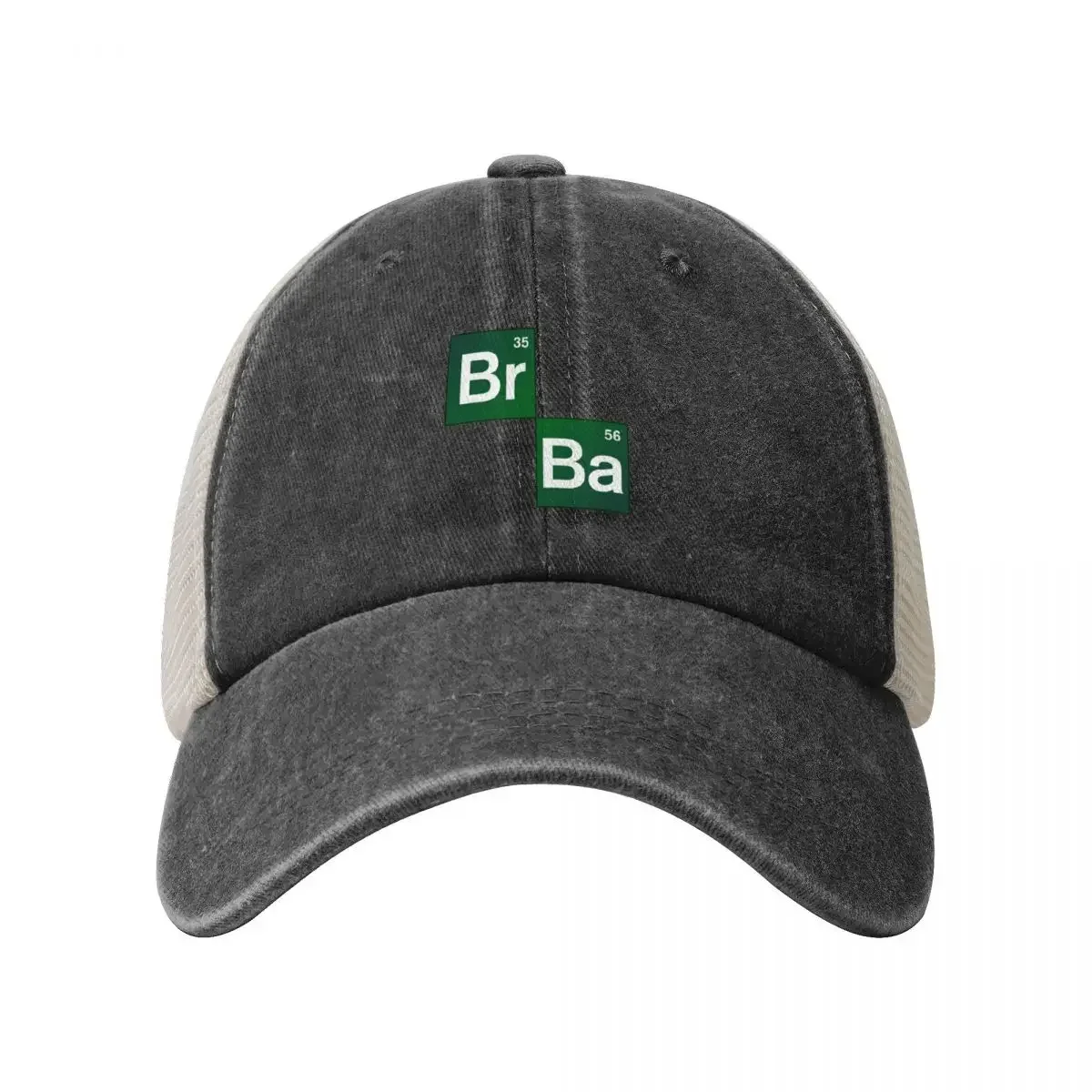 Breaking Bad elements Cowboy Mesh Baseball Cap Summer Outdoor Snapback Cap birthday Mens Caps Women's Sun Protection