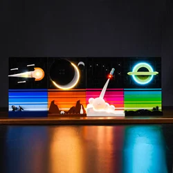 Lazishi LED Light For Ideas 21340 Tales of the Space Age Lighting DIY Toys (Not Include the Model)
