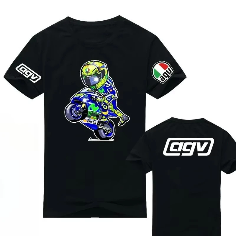 

Motorcycle Racing Classic Cotton High-quality Short-sleeved Modified Locomotive T-shirt Personalized Casual Half-sleeve