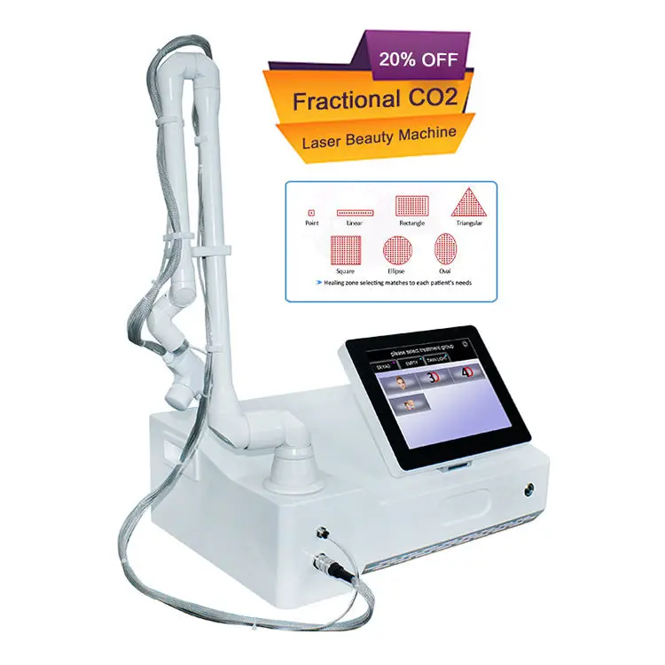 Portable Co2 Fractional Super Laser Machine Scar Removal Skin Tightening Acne Treatment Skin Resurfacing For Beauty Salon