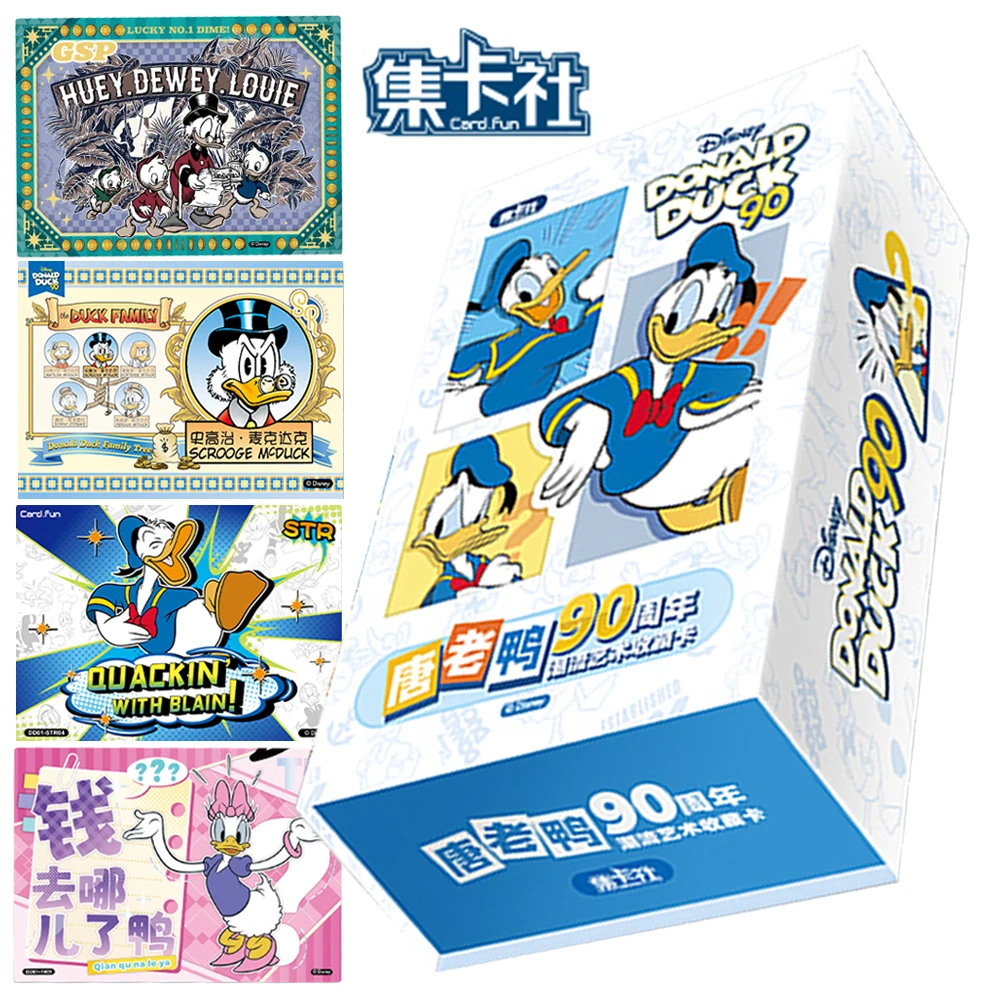 Wholesale Card.fun Donald Duck Card For Kids Disney Children's Comedy Animation Rare Limited Game Collection Card Table Gifts