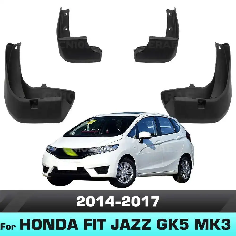 

For Honda Fit Jazz GK5 MK3 2014 2015 2016 2017 Fender Mudguard Mud Flaps Guard Splash Flap Mudguards Car Accessories