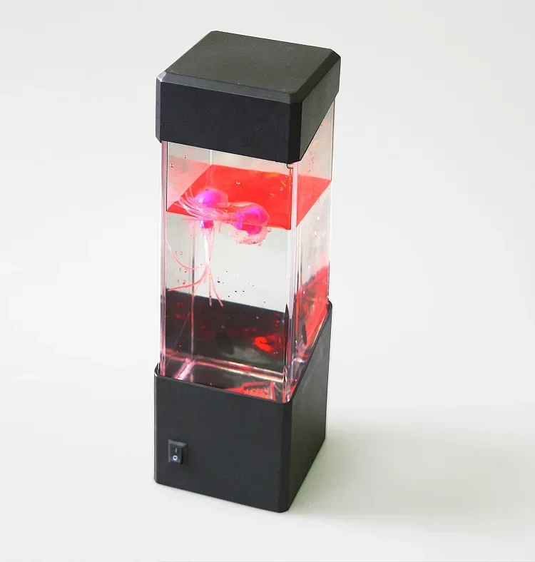 For LED Seven Color Jellyfish Lamp Popular Home Decoration Small Night Lamp Creative Atmosphere Lamp Cross-border
