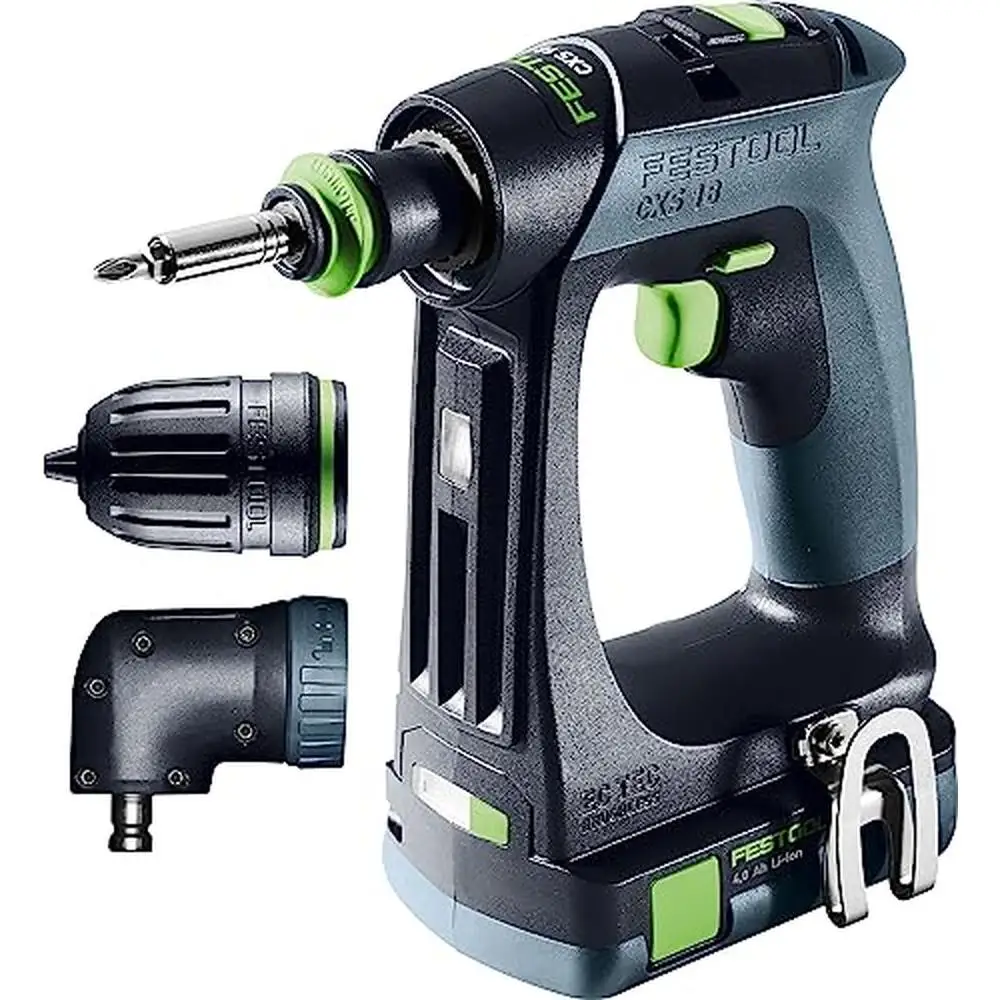 Compact and Powerful 18V Cordless Drill Driver Kit with Multiple Attachments and Customizable Settings Versatile Use CXS 18