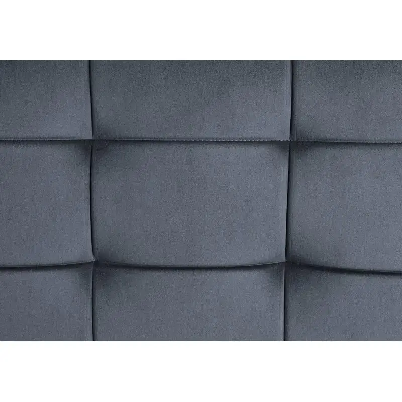 مقعد Loveseat باللون الرمادي المخملي مع لمسة نهائية رمادية رملية - راحة وأناقة حديثة لغرفة المعيشة الخاصة بك