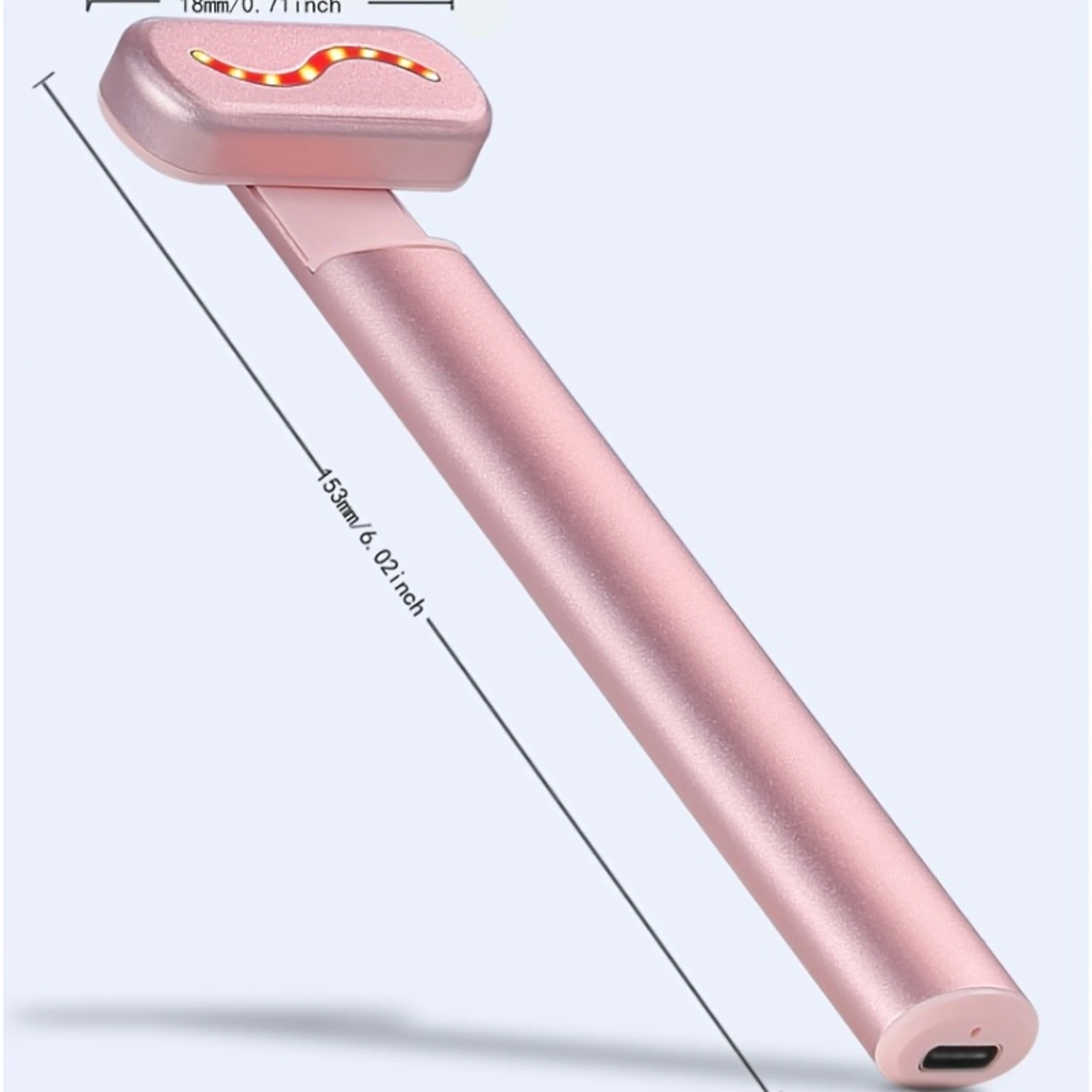 Facial Massager with Red Light Therapy, Anti-Aging Micro-Current Device for Face and Neck, Skin Tightening Machine