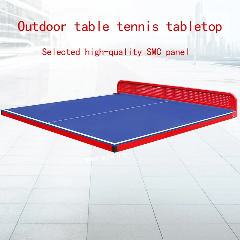

Outdoor Standard Table Tennis Table with Steel Surface Panel