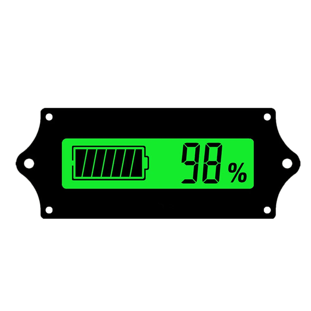 12V 24V 36V 48V LCD Lithium Li-ion Acid Lead lifePo4 Battery Voltage Capacity Indicator Display Tester Power Display Tester