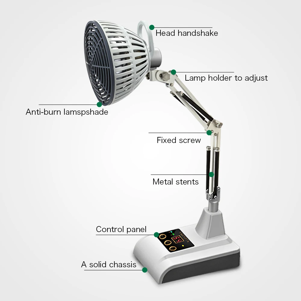 

New design adjustable pdt lamp dome led light therapy beauty equipment 2021