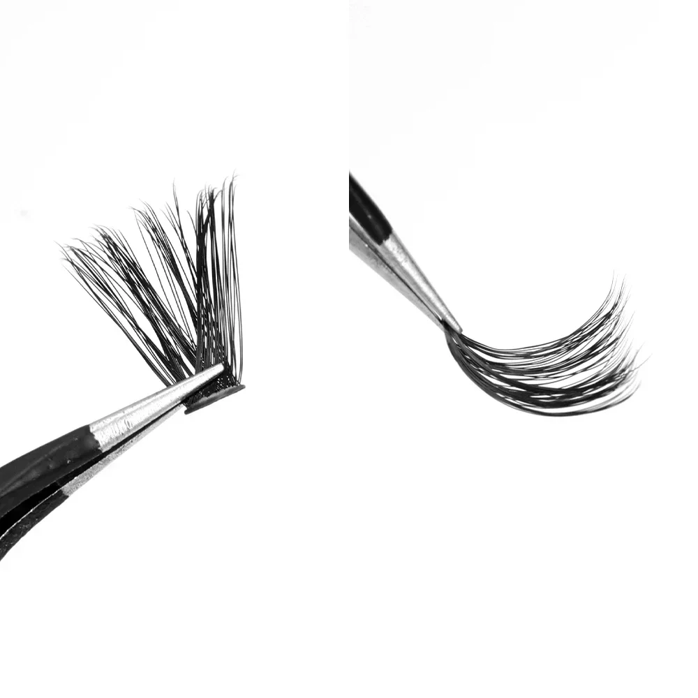 5D Flauschige Dicke Wimpern Extensions Kit DIY Make-Up Falsche Wimpern Comestic Individuelle CC Curl Mix Wispy Cluster Werkzeuge 10 Reihen