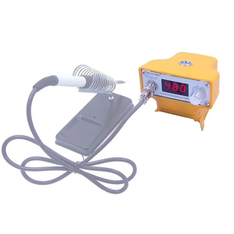 Soldering Iron Station for Makita/Dewal/Milwaukee/Bosch，18V Lithium Battery Wireless Outdoor Portable DIY T12 Welding Station