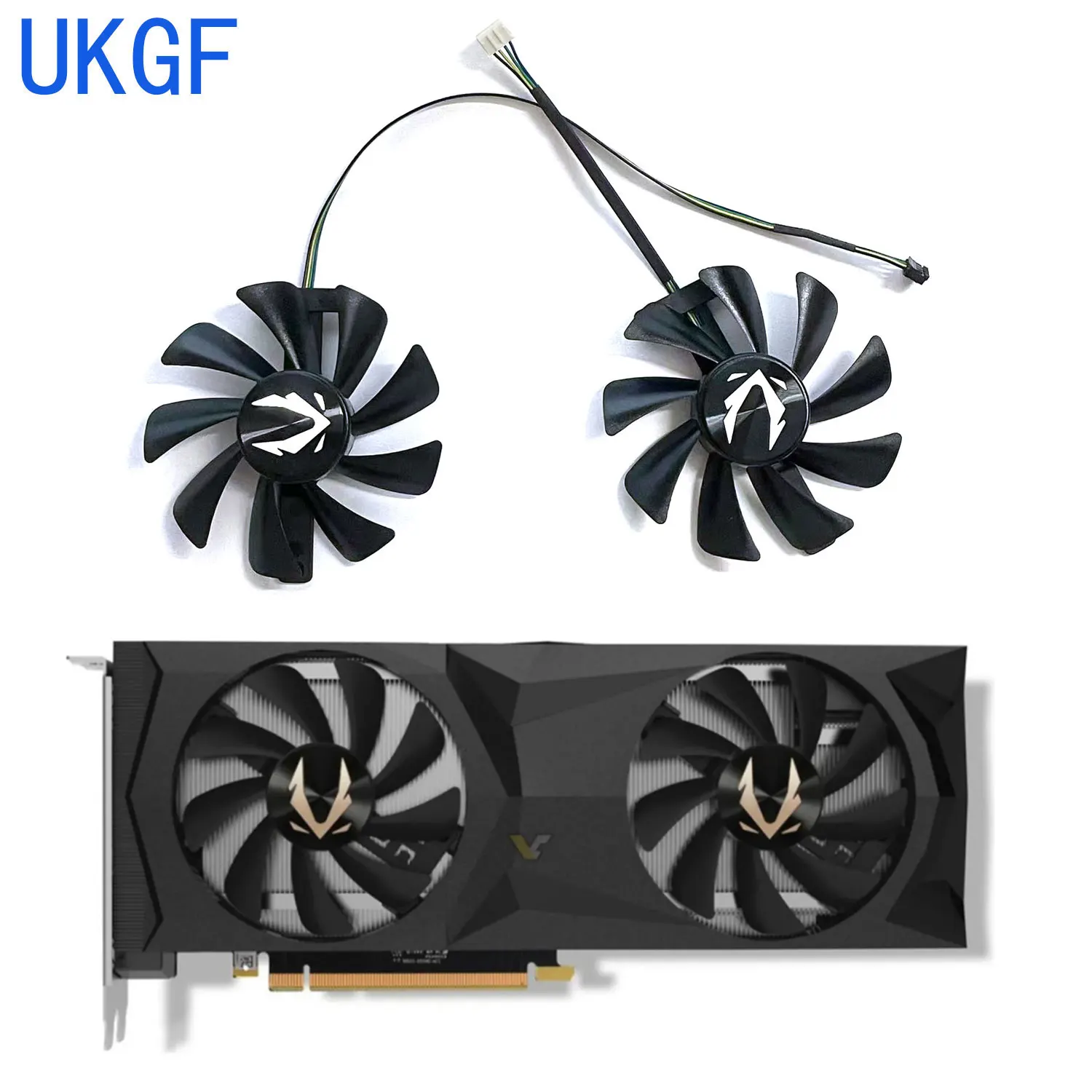 

Brand new 85MM 4PIN CF9015H12S RTX2080 2080TI GPU fan for ZOTAC GeForce RTX 2080 2080 Ti graphics card