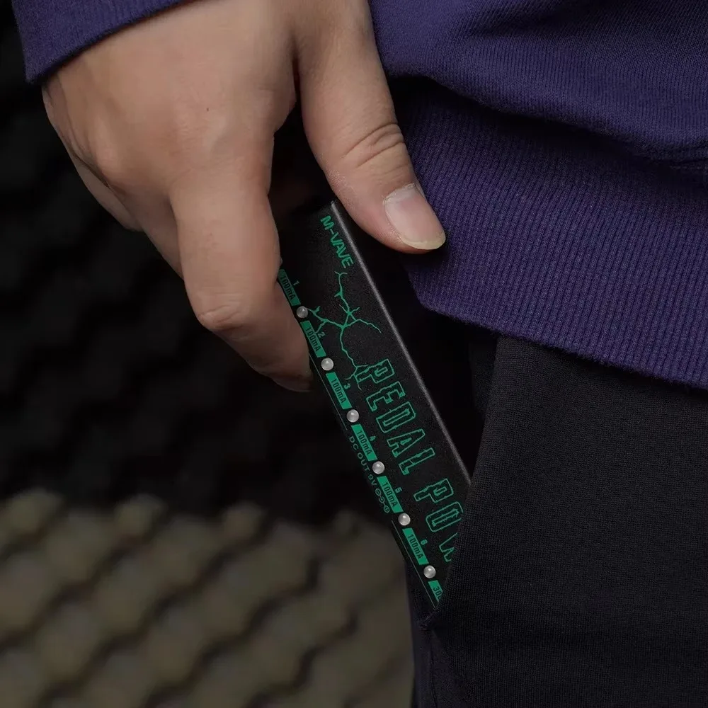 M-VAVE دواسة الطاقة تأثير الغيتار دواسة إمدادات الطاقة 8 مخرجات تيار مستمر معزولة ل 9 فولت تأثير دواسة أجزاء الغيتار الكهربائي الملحقات #5