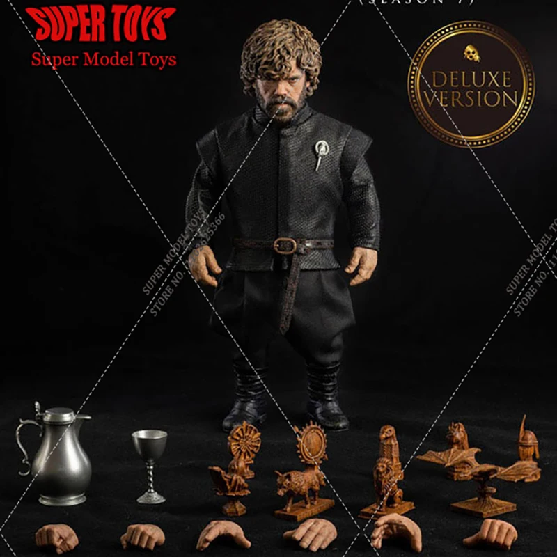 

Deluxe Edition Threezero 3Z0097 масштаб 1/6, маленький дьявол, мудра, военный командир, Tyrion Lannister, 12 дюймов, полный набор экшн-фигурок
