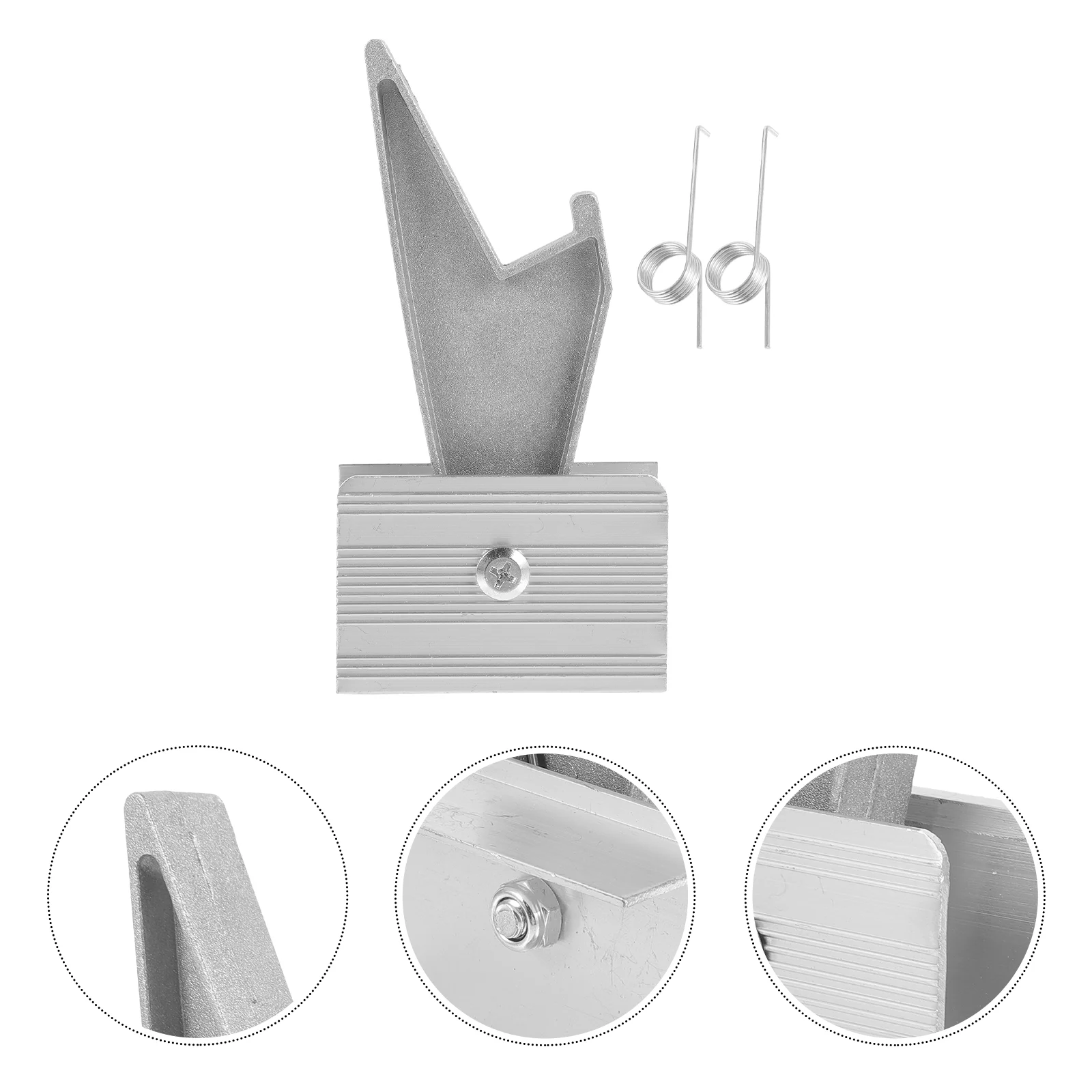 3 Pcs Aluminum Telescopic Ladder Folding Stabilizer Part Component Extension Accessories Lift Stainless Steel Rung Lock