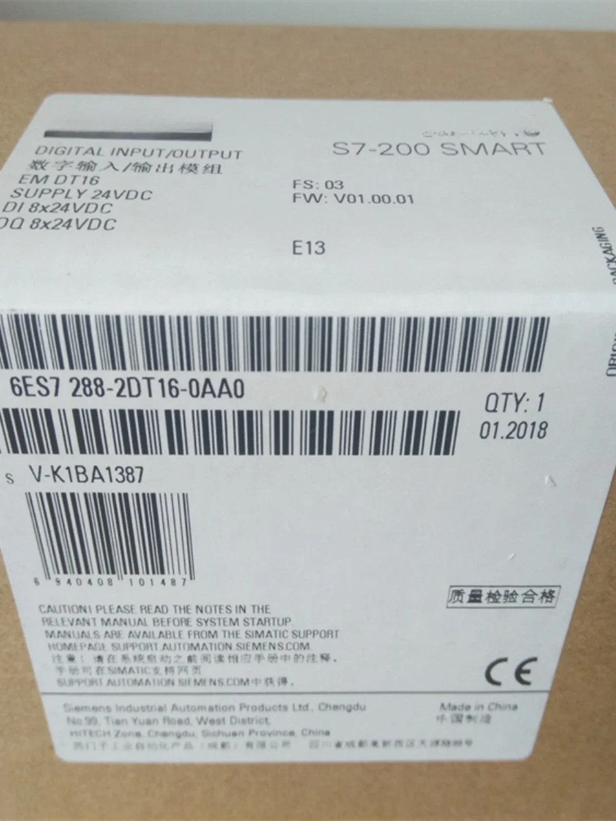 

2025 6E7355-0VH10/1VH10-0E0S7-300Closed-loop Control Module FM355