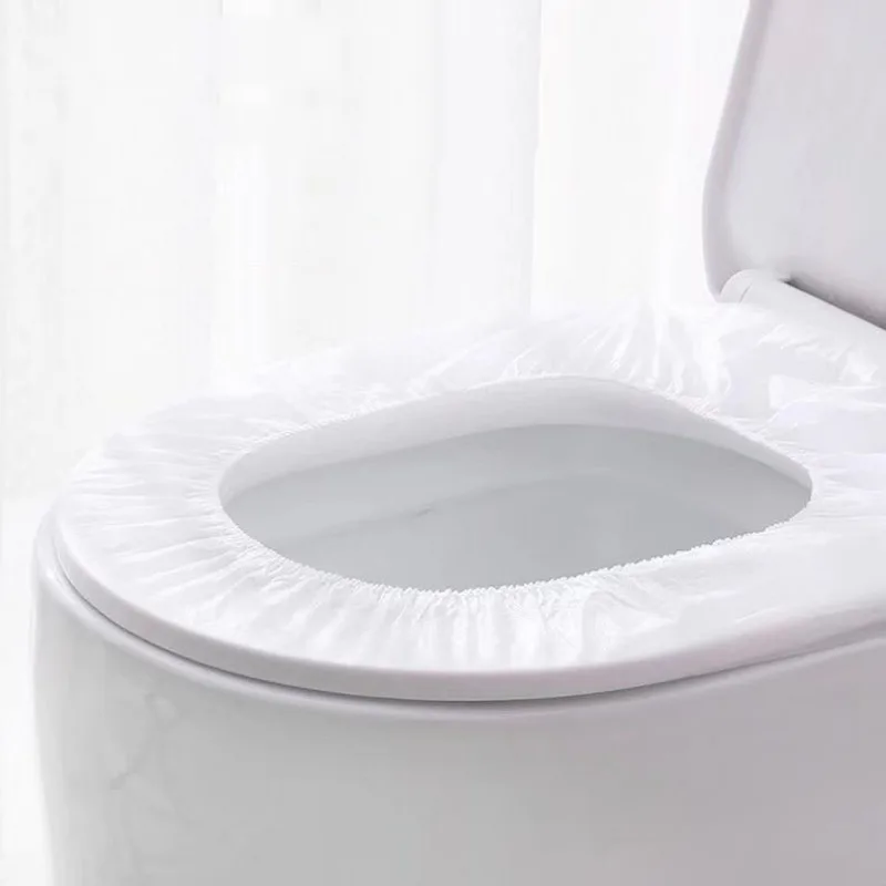 Disposable Toilet Seat Cover Antibacterial Portable Hotel Travel Waterproof Universal Коврик Для Туалета Toilettes Accessoires