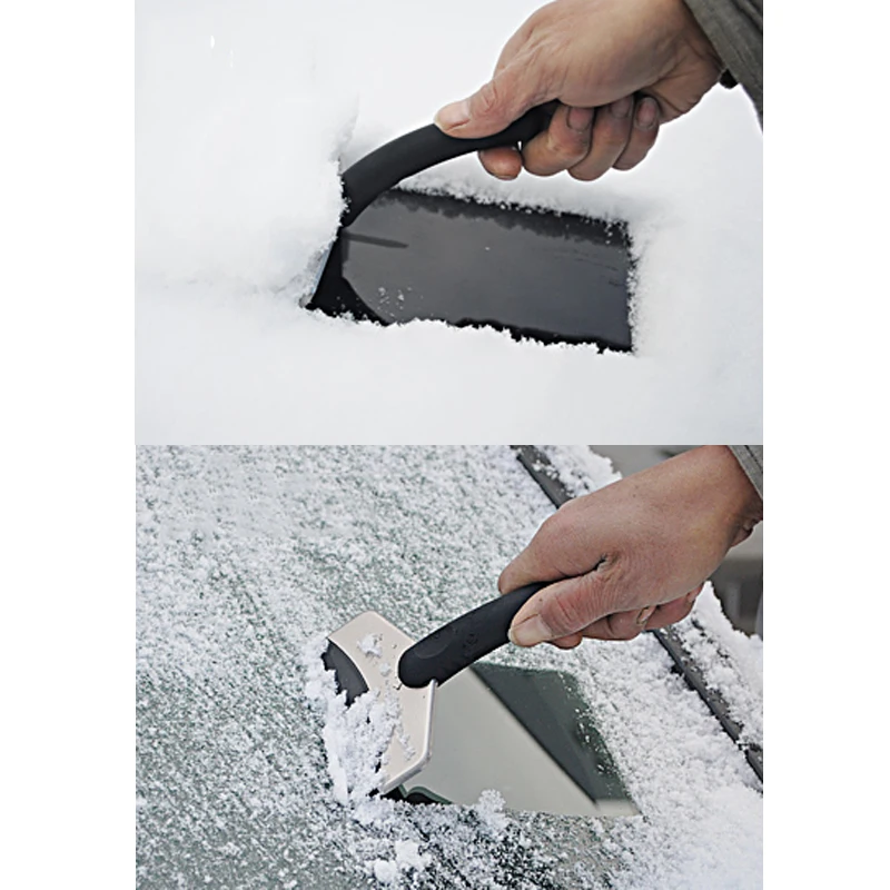 Car Snow Shovel Ice Scraper Universal Durable Car Windshield Snow Removal Scraper Cleaning Tool Auto Winter Accessories